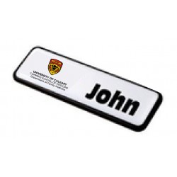 Name Badge with magnetic backing